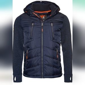 Mens Storm Hybrid Zip Hoodie Size Medium & Large